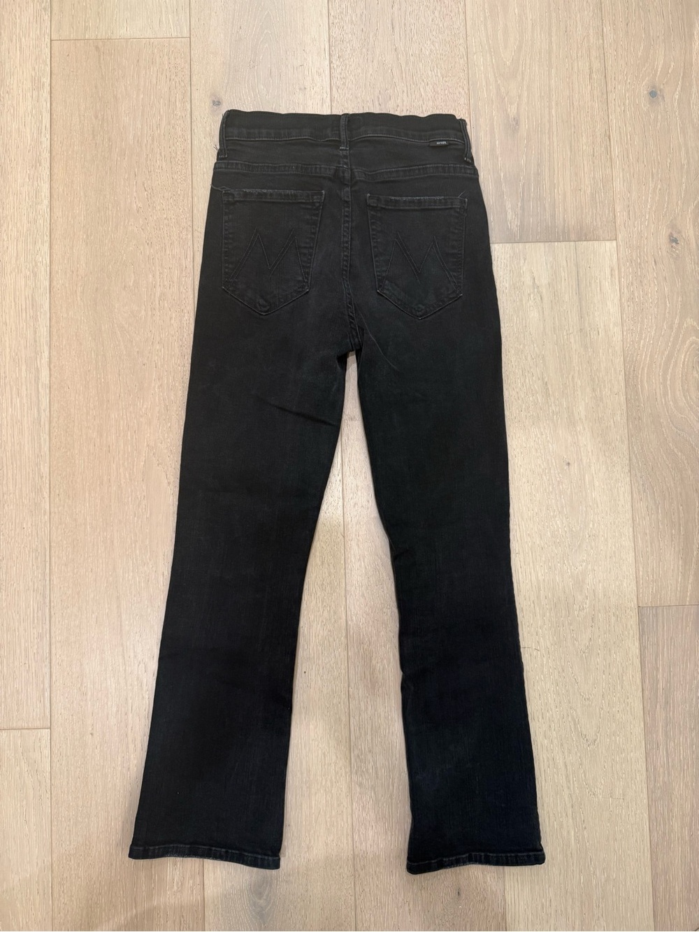 Mother Insider Crop Jeans - Black
